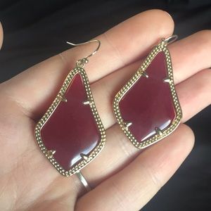Burgundy/ maroon & gold small size Kendra’s